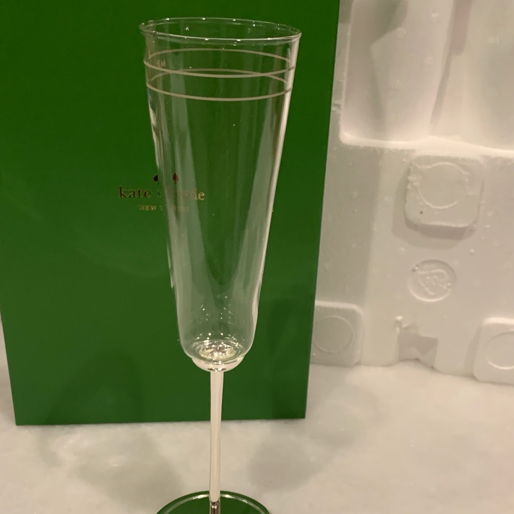 Kate Spade Champagne Flute Set